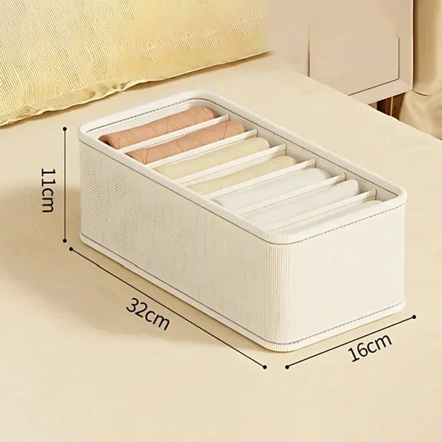 Boîte de rangement pliable pour sous-vêtements et chaussettes