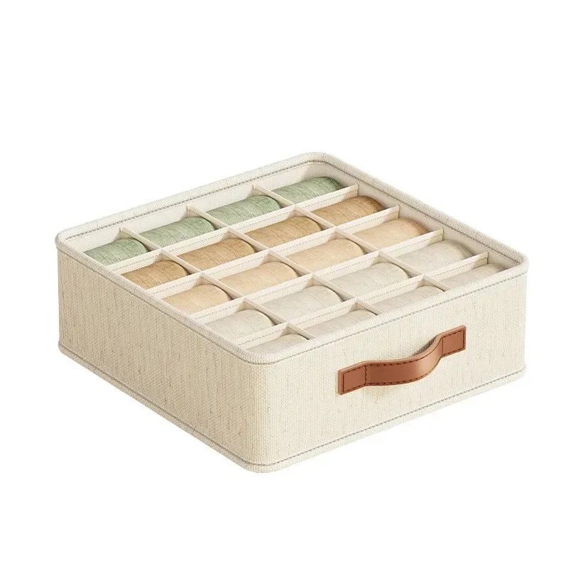 Boîte de rangement pliable pour sous-vêtements et chaussettes